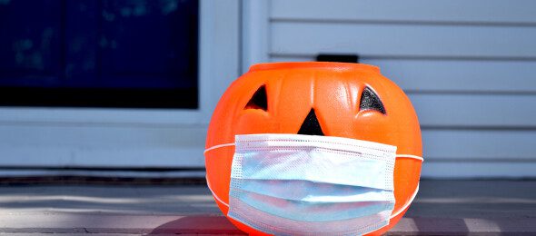 Timbergrove Manor Halloween in Covid times